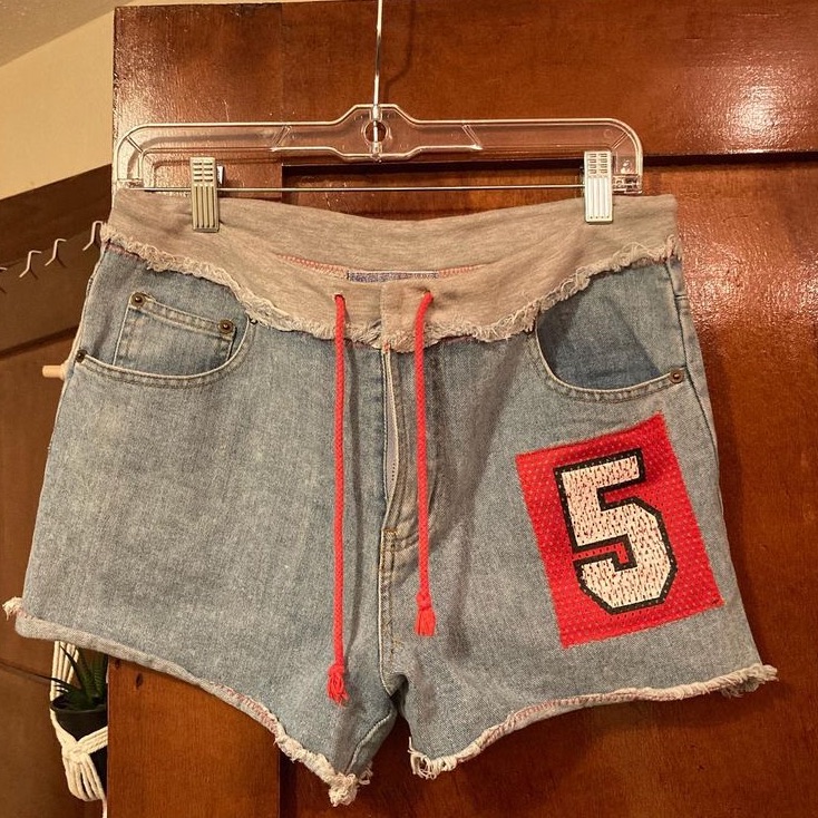 90s Style Vintage Shorts Instantaction Brand